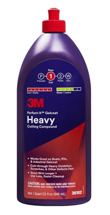 3M 36102 Perfect-It™ Gelcoat Heavy Cutting Compound - 946ml