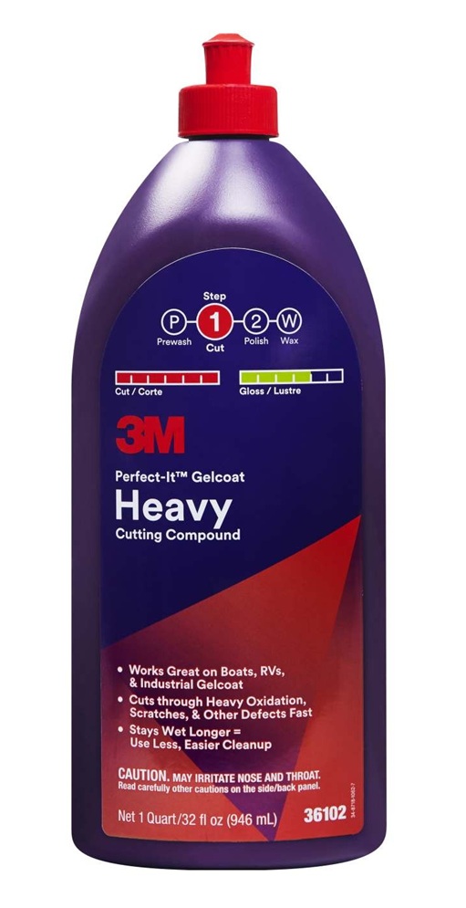 3M 36102 Perfect-It™ Gelcoat Heavy Cutting Compound - 946ml