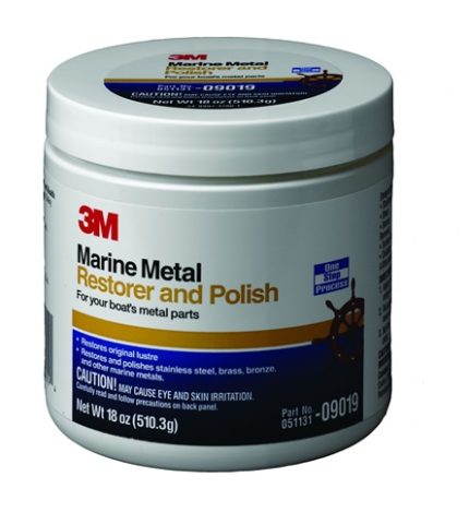 3M Marine Metal Restorer and Polish  9019 - 500ml.