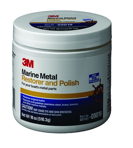 3M Marine Metal Restorer and Polish  9019 - 500ml.