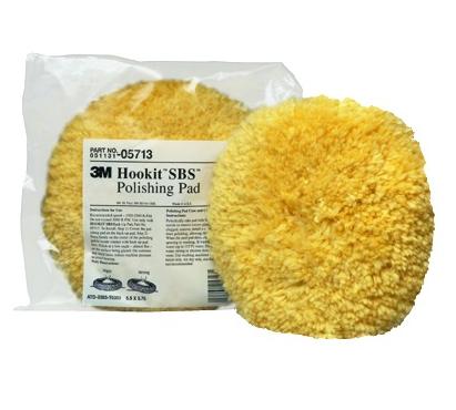 3M Hookit Sbs Compounding Pad 228mm Yellow μονής όψης  - 5713