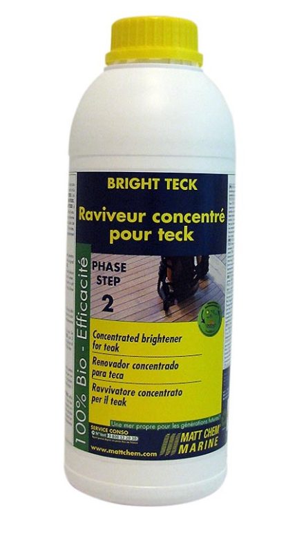 MATT CHEM Bright Teck Γυαλιστικό για Teak 1L