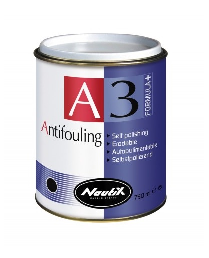 NAUTIX Α3 Self-Polishing Antifouling for yachting, cruising and sailing boats - 750ml