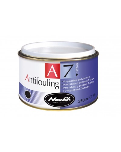NAUTIX Α7T Speed Hard Matrix Antifouling Tin & Copper Free for propellers, Z-Drive etc. 350ml