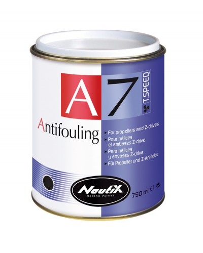 NAUTIX Α7T Speed Hard Matrix Antifouling Tin & Copper Free for propellers, Z-Drive etc. 0.750ml