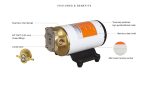 SEAFLO Oil Gear Pumps 3.2GPM / 12LPM - 12V