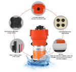 SEAFLO ΑΝΤΛΙΑ ΠΡΕΣΣΟΣΤΑΤΙΚΗ 17LPM / 40PSI - 12V