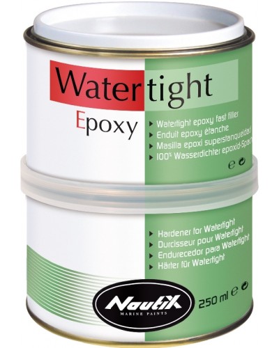 NAUTIX WATERTIGHT Epoxy Filler Fast drying epoxy filler, solvent free - 250ml