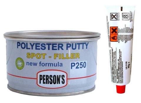 PERSONS ΣΙΔΗΡΟΣΤΟΚΟΣ SPOT – FILLER ΓΚΡΙ Ρ250 - 400gr