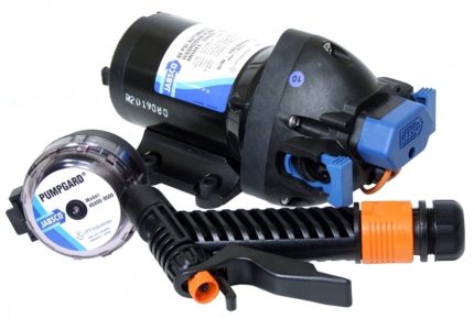 JABSCO ΠΡΕΣΣΟΣΤΑΤΙΚΗ ΑΝΤΛΙΑ ΝΕΡΟΥ Jabsco Par-Max 4'' washdown - 15L - 12V